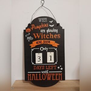 Halloween countdown